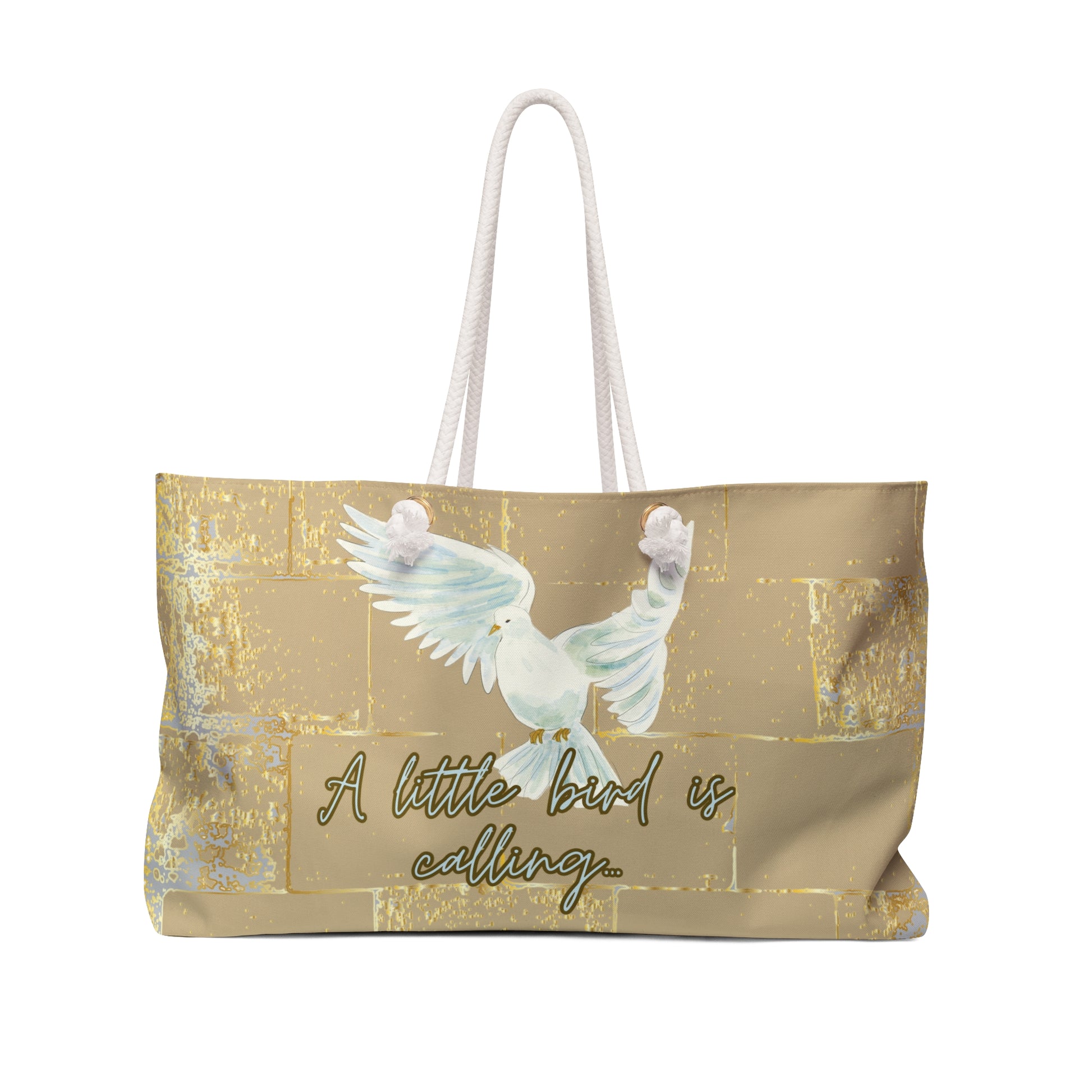 A little bird is calling Weekender Bag
