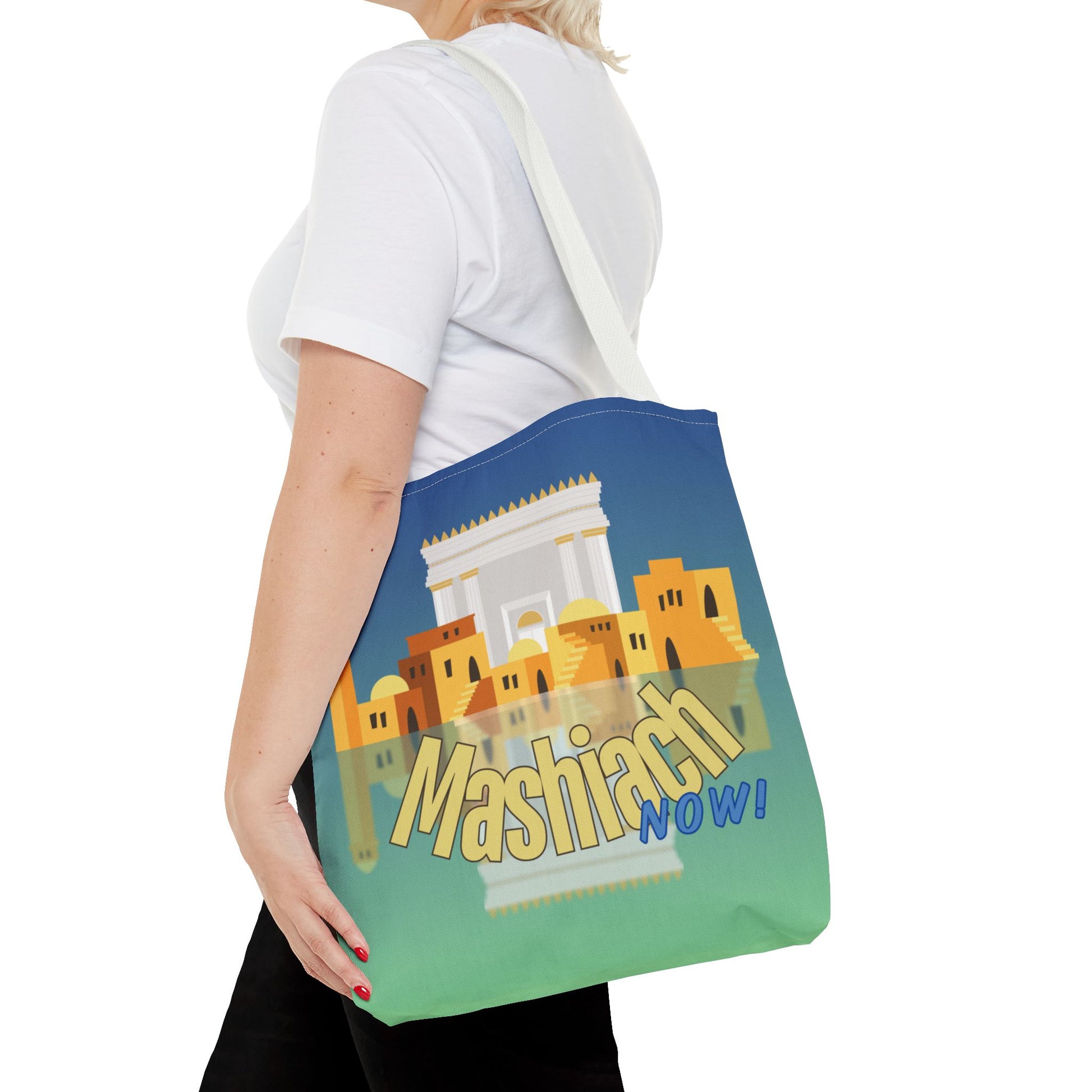 Mashiach Now Tote Bag