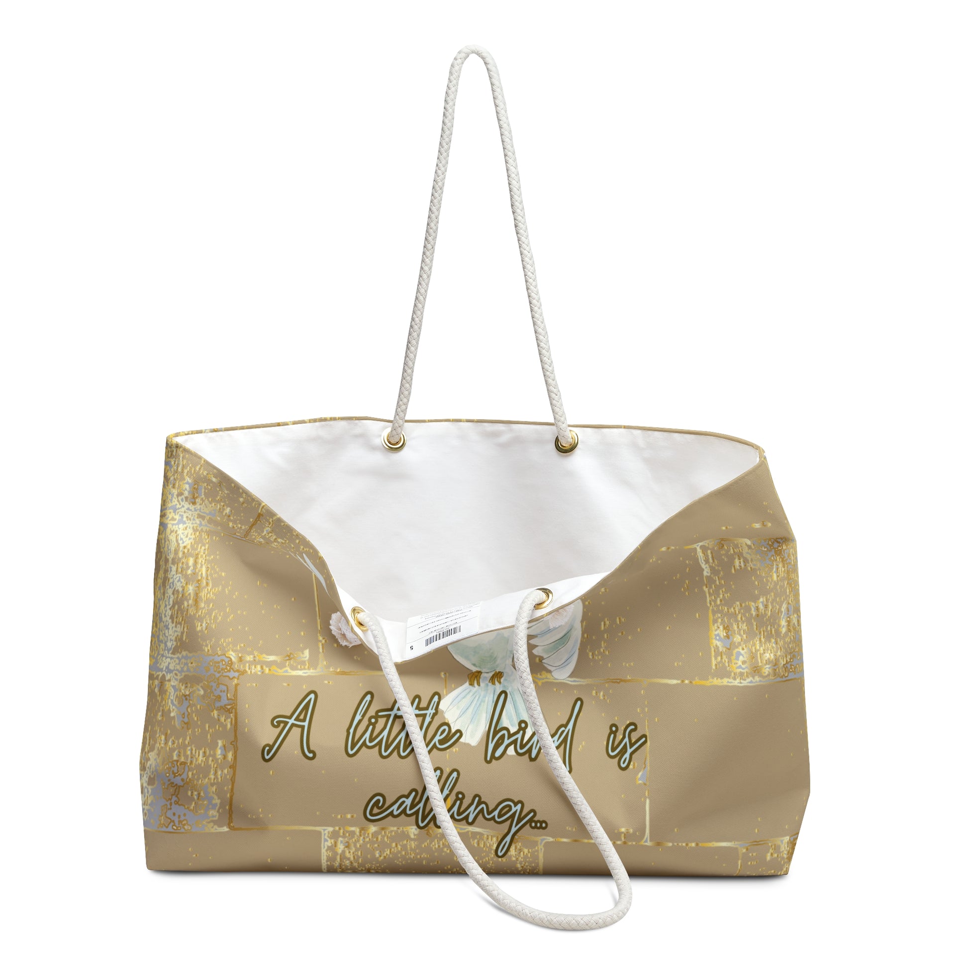 A little bird is calling Weekender Bag