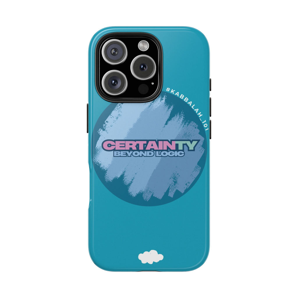 Certainty Beyond Logic Phone Case