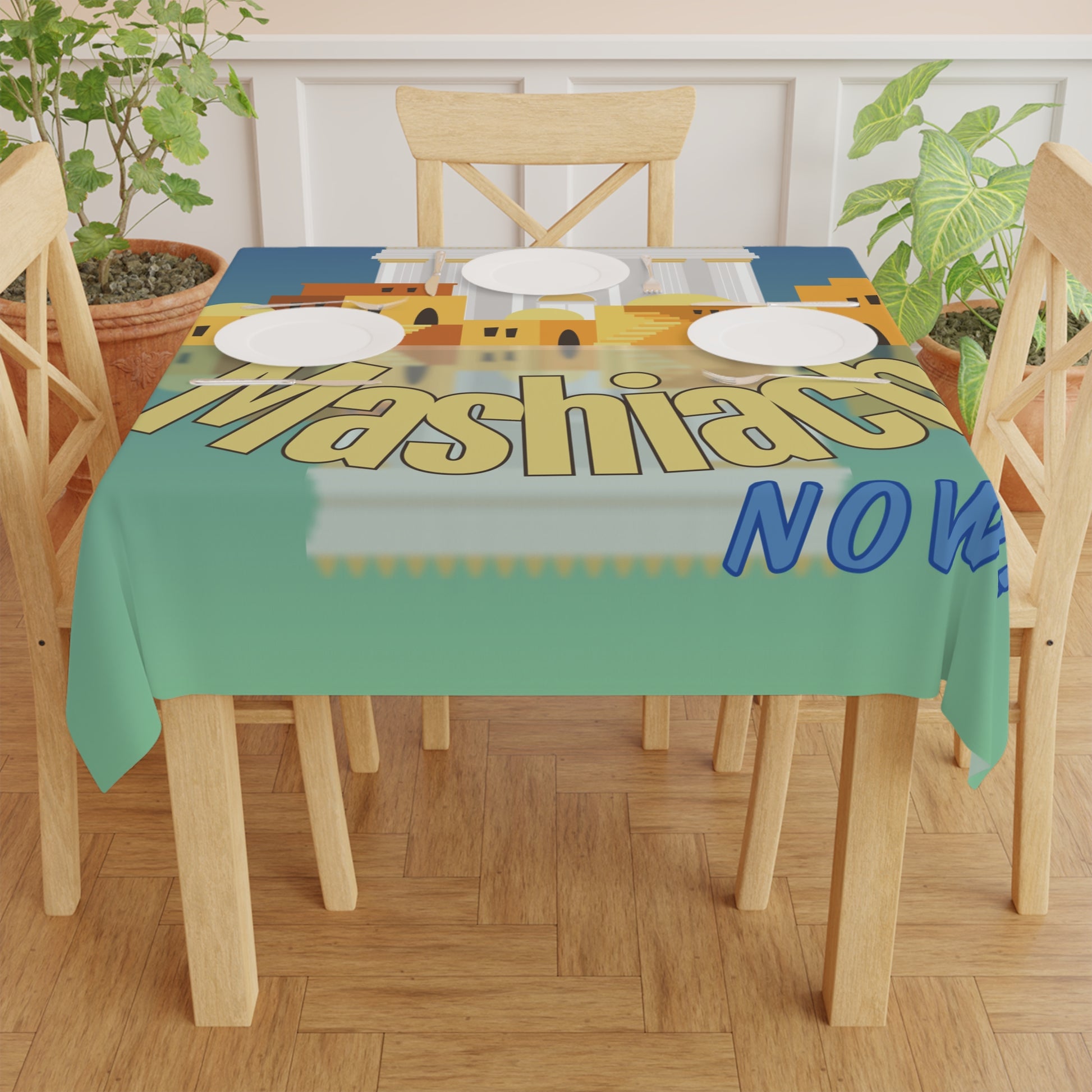 Mashiach Now! Tablecloth