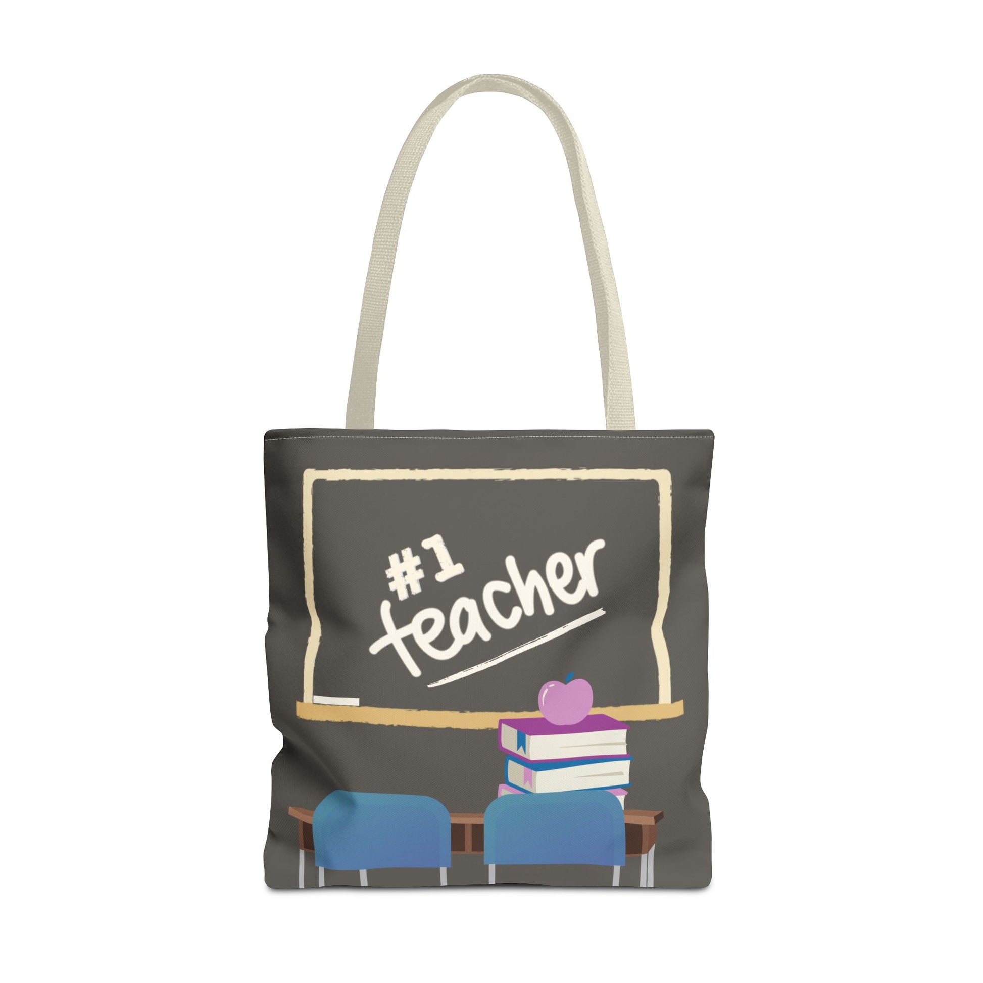 #1 Teacher Tote Bag